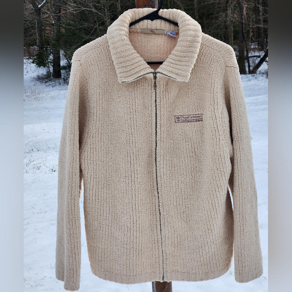 Royal Caribbean Fleece Sweater Jacket M